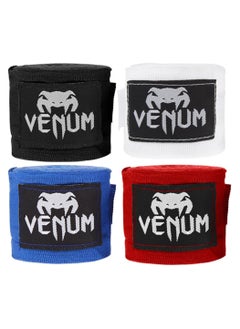 VENUM Boxing Hand Wraps | 4m | Cotton | Wrestling | Ultimate Stretch and Comfort | Hand Protection  - Image 4