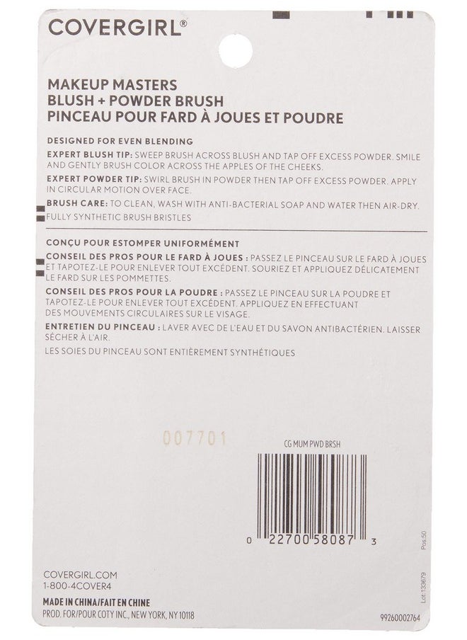 CoverGirl COVERGIRL Makeup Masters, Makeup Brush 1 count (packaging may vary)  - Image 4