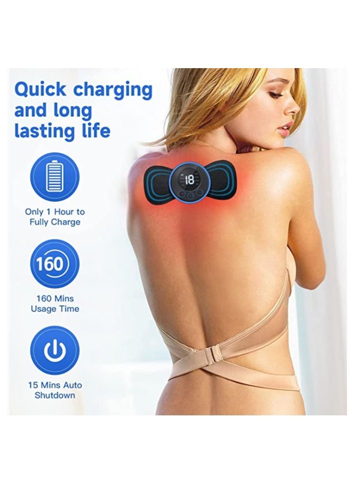 MIRFA EMS Massager use for Body Massager, Wireless Portable Neck Massager having 8 Massage Modes and 19 Strength Levels, Rechargeable Pain Relief Massager for Shoulder,Arms,Legs,Back Pain for Men and Women - Image 4