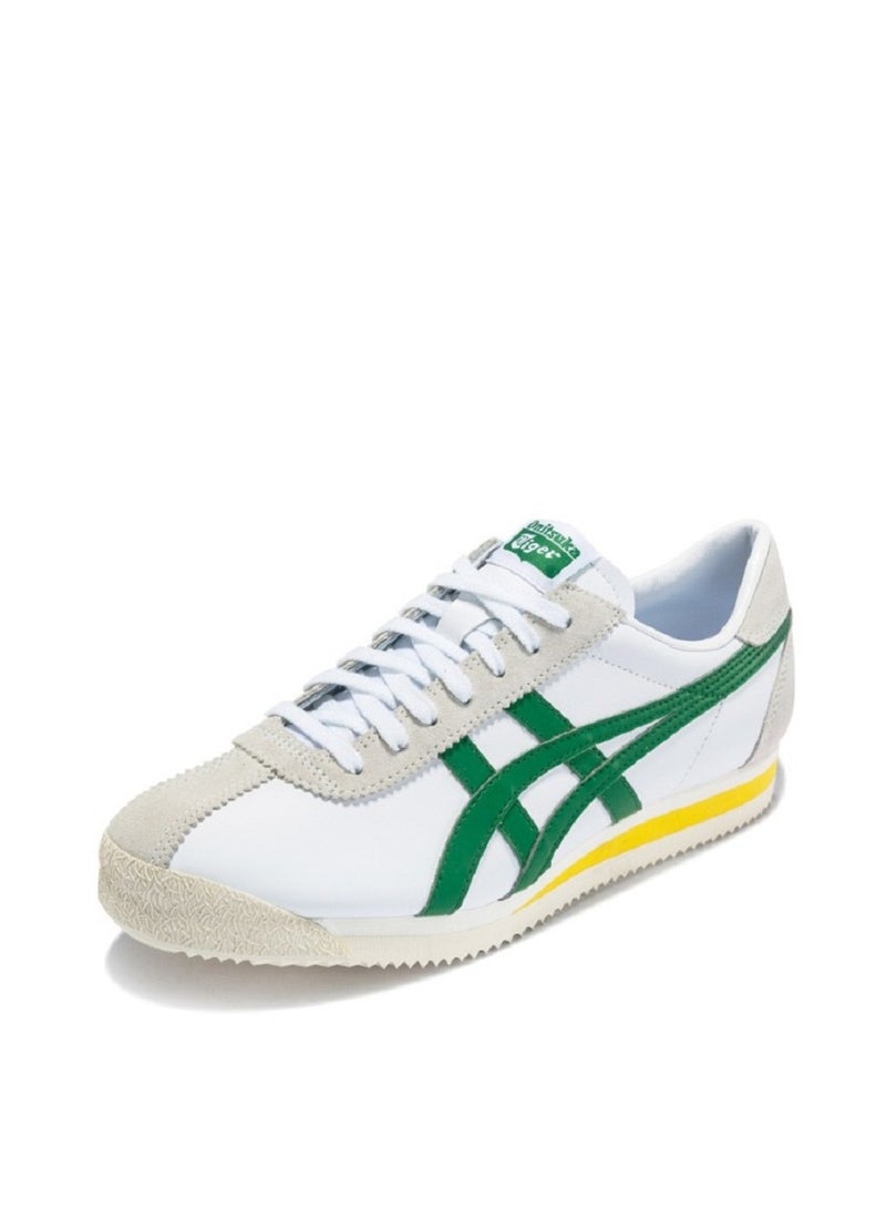أونيتسوكا تايجر حذاء رياضي رياضي كاجوال كلاسيكي عتيق ملون أبيض/أخضر من كورسير - Image 2