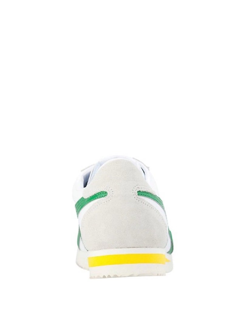 أونيتسوكا تايجر حذاء رياضي رياضي كاجوال كلاسيكي عتيق ملون أبيض/أخضر من كورسير - Image 3