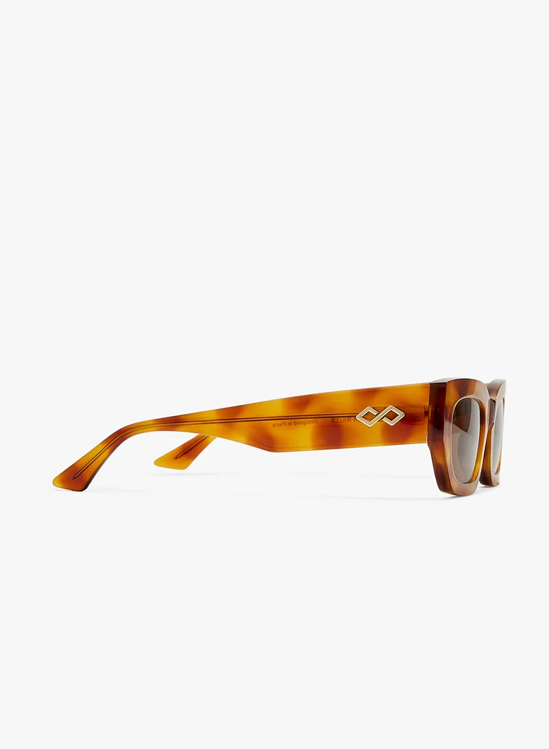 كارين وازن Ivy Rectangle Sunglasses