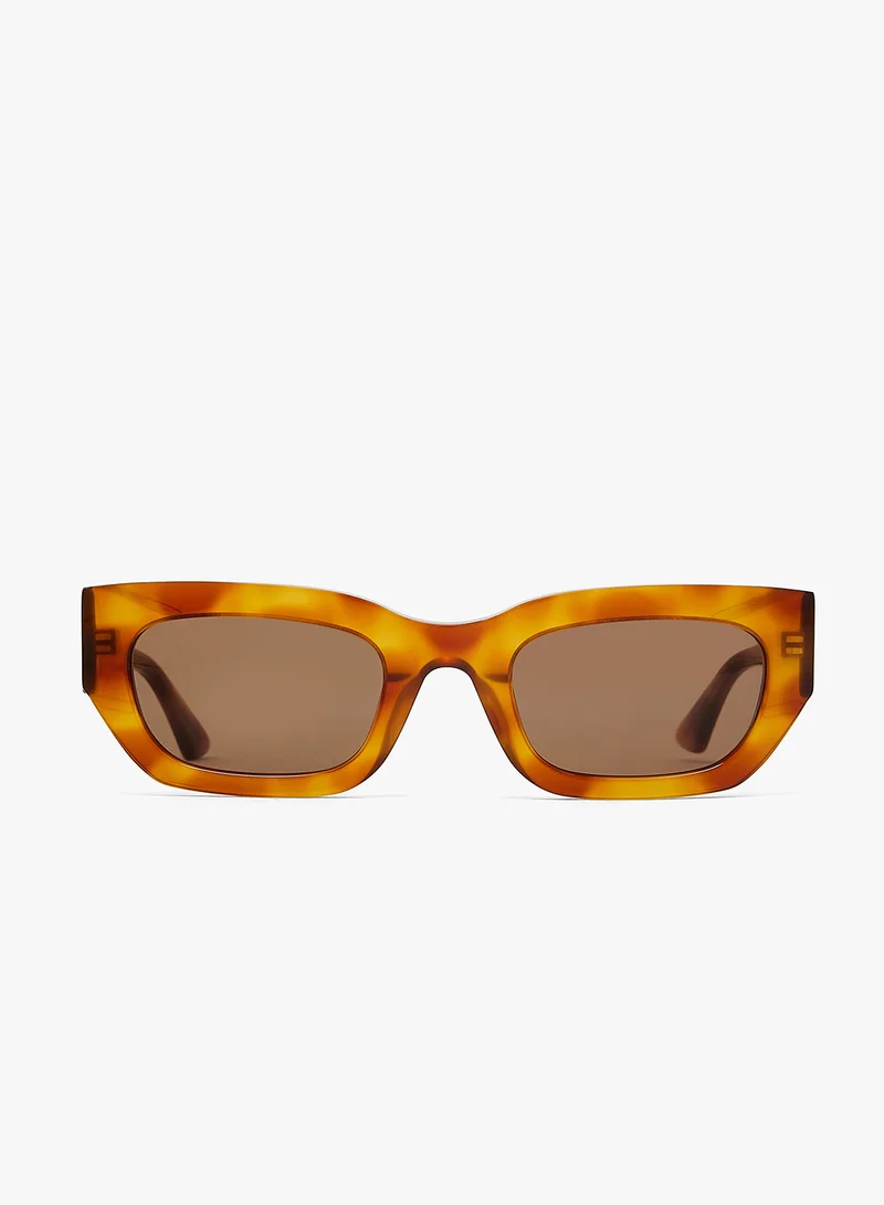 كارين وازن Ivy Rectangle Sunglasses