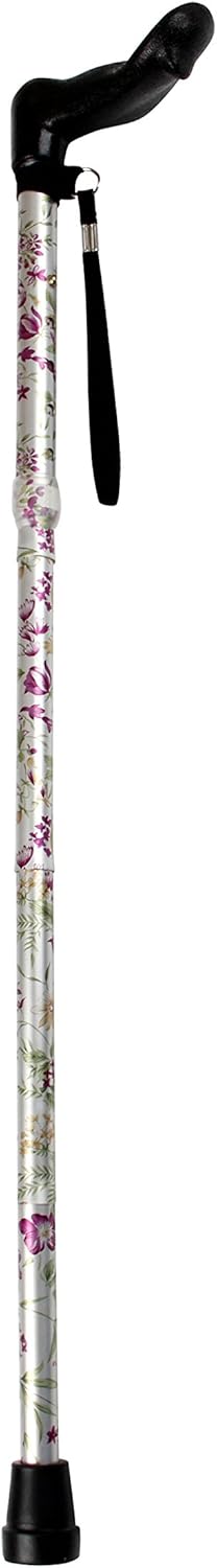 HOMECRAFT Comfy Grip Sticks Walking Support Rubber Tip Good Stability Mobility Aids - Image 2