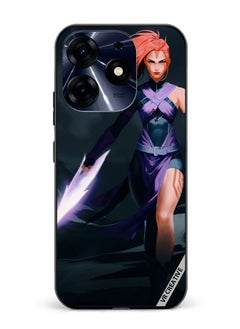 Protective Case Cover For Tecno Spark 10 Pro Anti-Mage Lady Dota 2 Design Multicolour