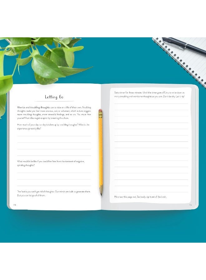 The Stress Relief Guided Journal: Your Space to Let Go of Tension and Relax in 5 Minutes a Day  - Image 3