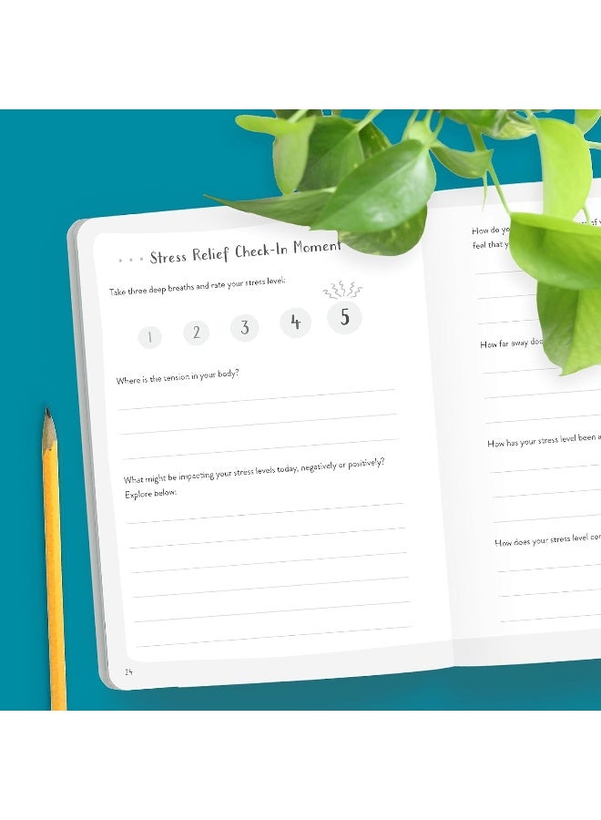 The Stress Relief Guided Journal: Your Space to Let Go of Tension and Relax in 5 Minutes a Day  - Image 5