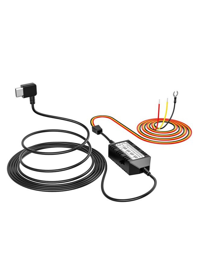 Viofo كابل HK4 Acc Hardwire، كابل USB-C للتوصيل المباشر لسلسلة A329/Sلسلة A229/A119Mini2/A139Pro/WM1/T130 كاميرا داش، حماية من الجهد المنخفض لوضع الوقوف (لا يتضمن وصلة الفيوز) - Image 1