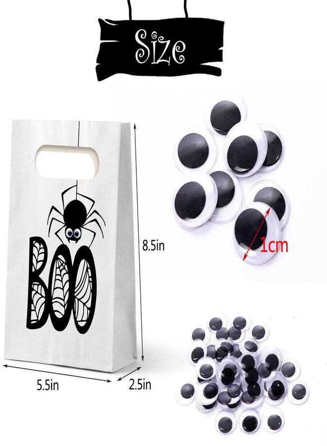 WEEPA 24 Pcs Halloween Treat Bags Halloween Candy Bags Trick or Treat Paper Gift Bag for Kids - Image 2