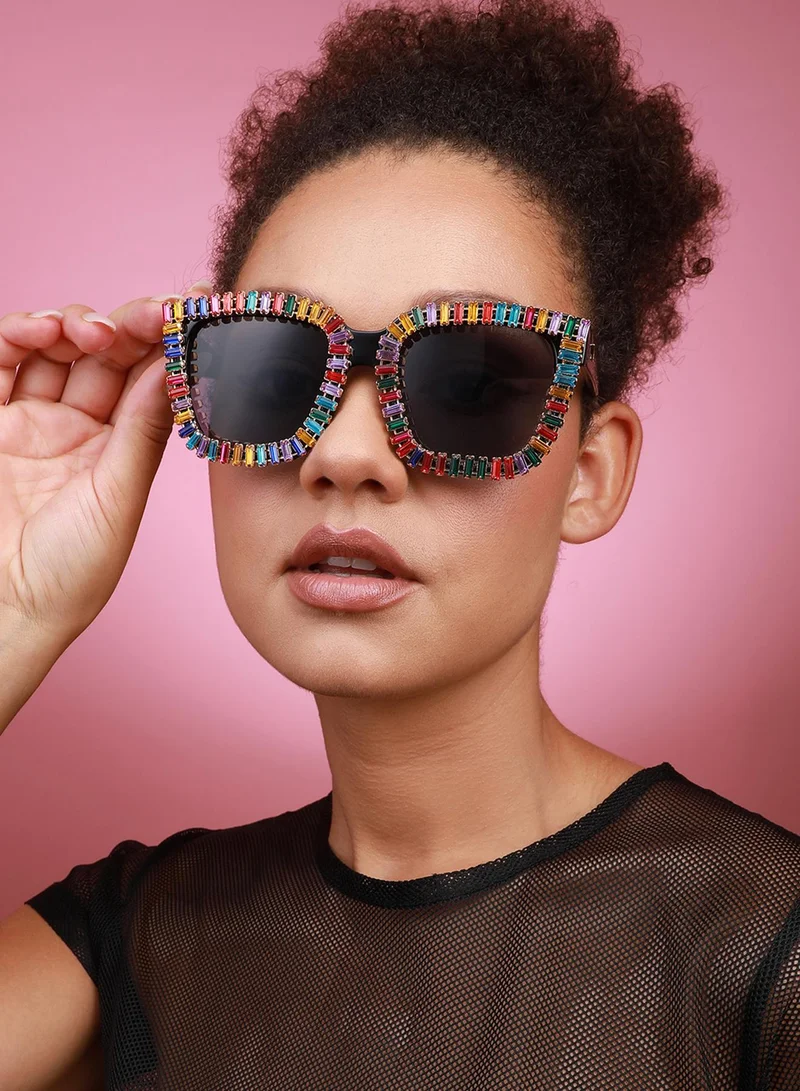 SOHI Sparkling Eyewear Fashion Artificial Sunglass Jewellery