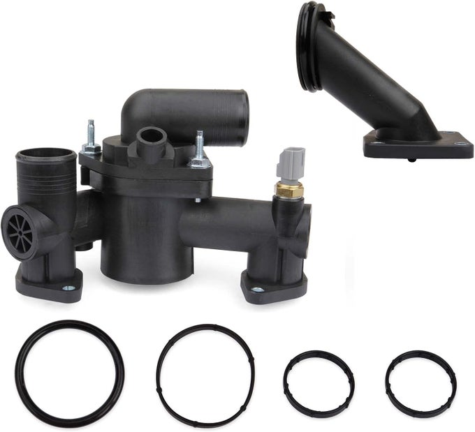 Engine Coolant Thermostat Housing Assembly For Jaguar Models