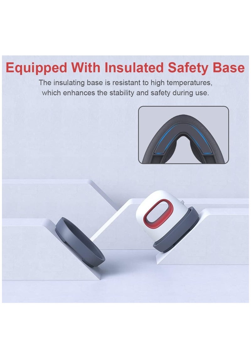 Mini Easy Heat Press,Portable Heat Press Machine for T Shirts Shoes and Hats, Pressing Machine for Heating Transfer, DIY Family Shirt Printing(Red)  - Image 5