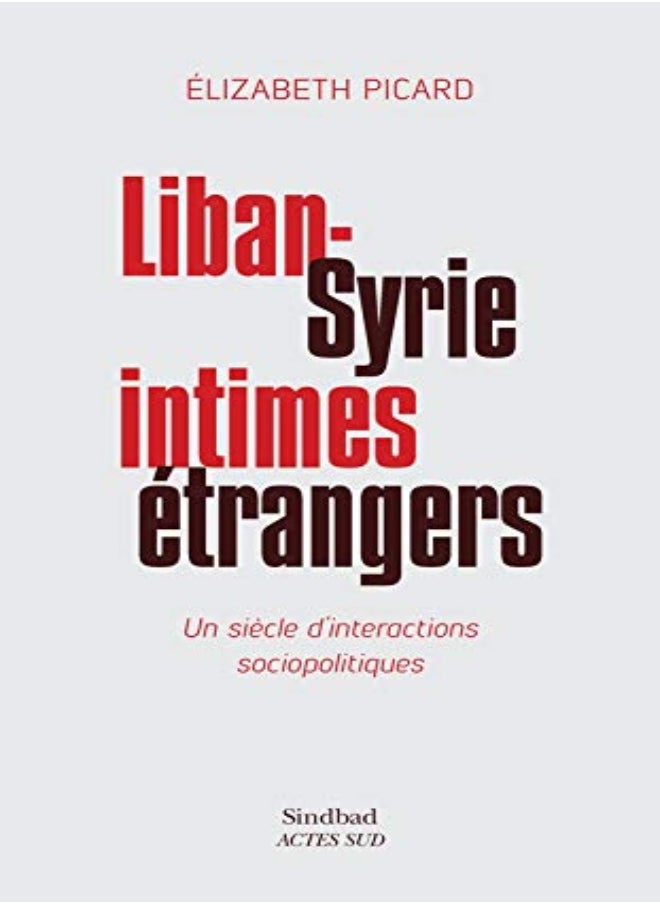 Liban-Syrie, intimes étrangers : Un siècle d'interactions sociopolitiques - pzsku/Z8CD5316369BD0FF94450Z/45/_/1696237424/d94886e6-e985-4086-99ea-cef385244b1d