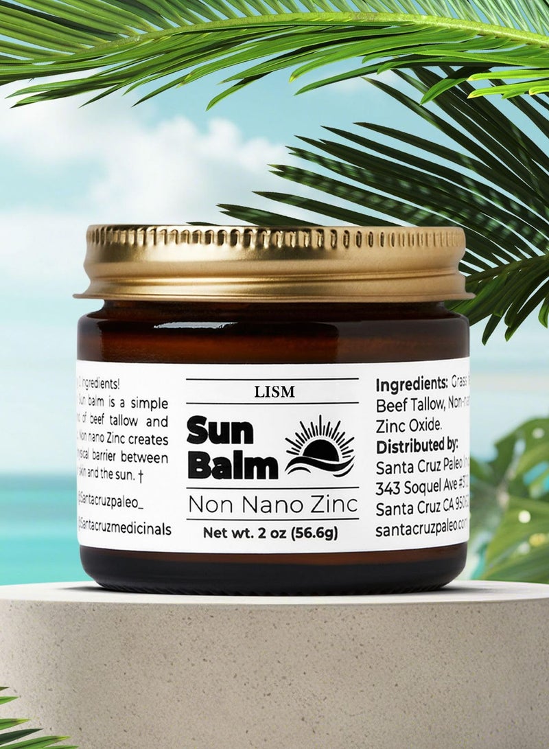 LISM Santa Cruz Paleo Beef Tallow and Zinc Sun Balm - Image 1