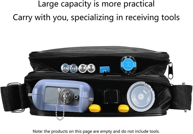 Professional Electrician Tool Bag Canvas Storage Bag for Mechanics, Electrician, Carpenters, Builders Color Difference - Image 3