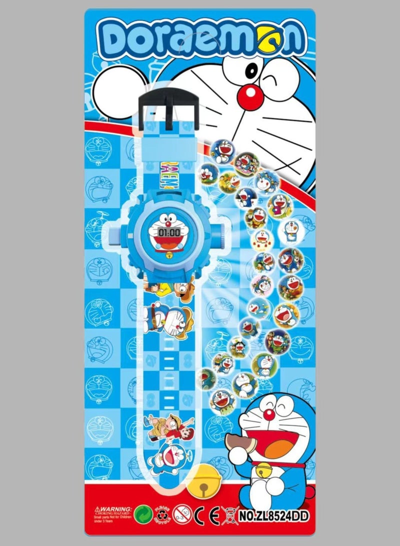 ساراونت ساعة بروجكتر دورايمون للأطفال - Image 2