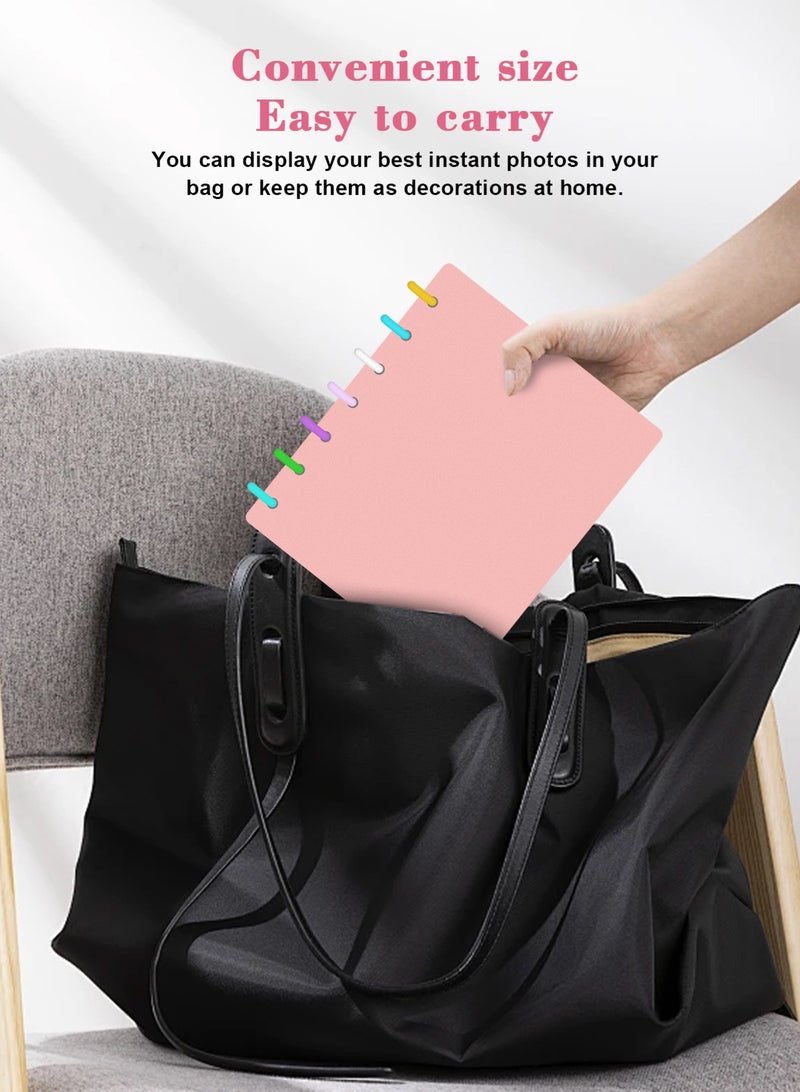 هومار كيت وحدة تجميع البطاقات الفوتوغرافية بوصة حامل البطاقة الفوتوغرافية أكياس الكتب مع 30Pcs الصفحات الداخلية - Image 5