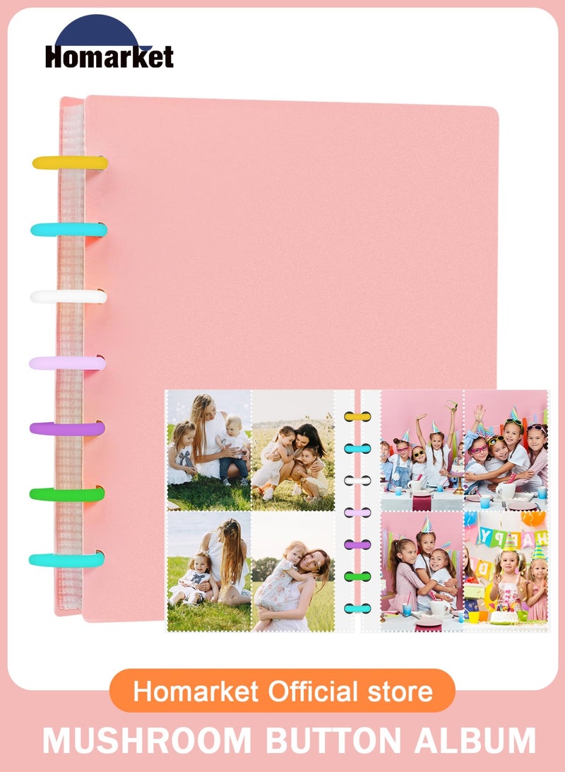 هومار كيت وحدة تجميع البطاقات الفوتوغرافية بوصة حامل البطاقة الفوتوغرافية أكياس الكتب مع 30Pcs الصفحات الداخلية - Image 1