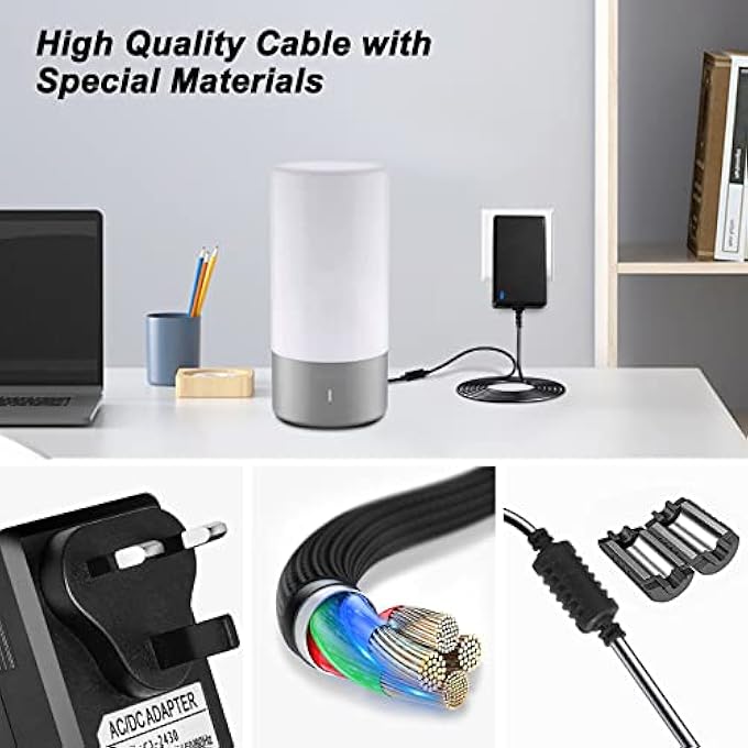 rayihni 24V POWER SUPPLY 24 VOLT 3A AC ADAPTER 72W CHARGER 24V DC TRANSFORMER FOR LED STRIP LIGHT CCTV CAMERA CISCO ROUTER - Image 3