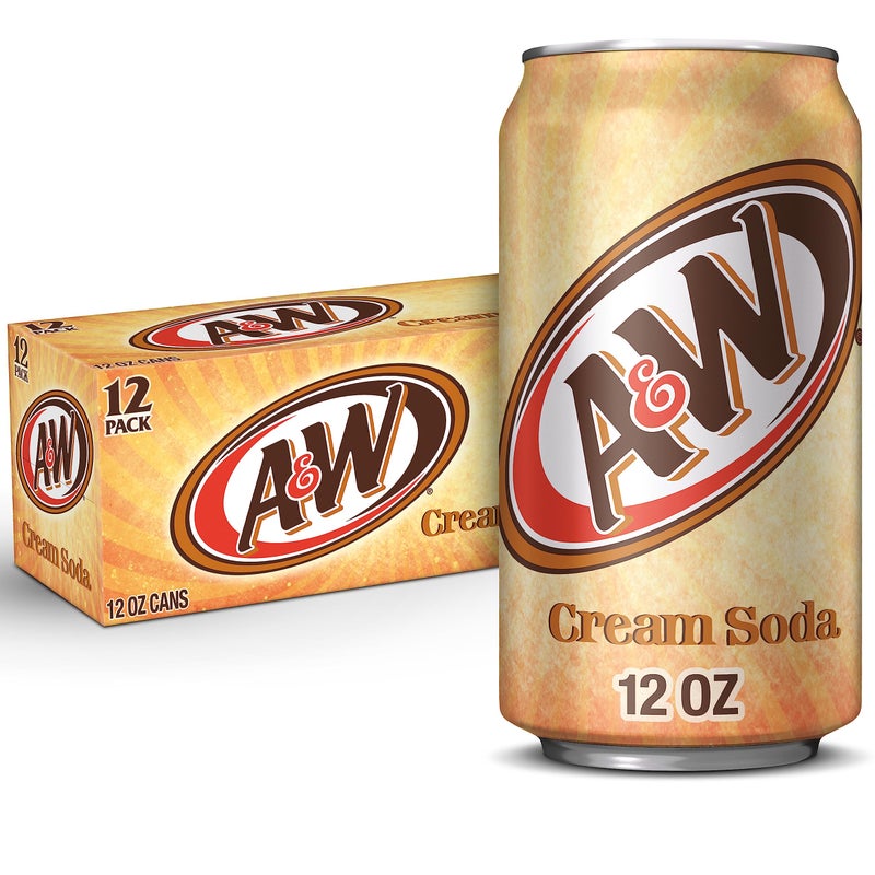 A&W AW Cream Soda 12 fl oz cans 12 pack - Image 3