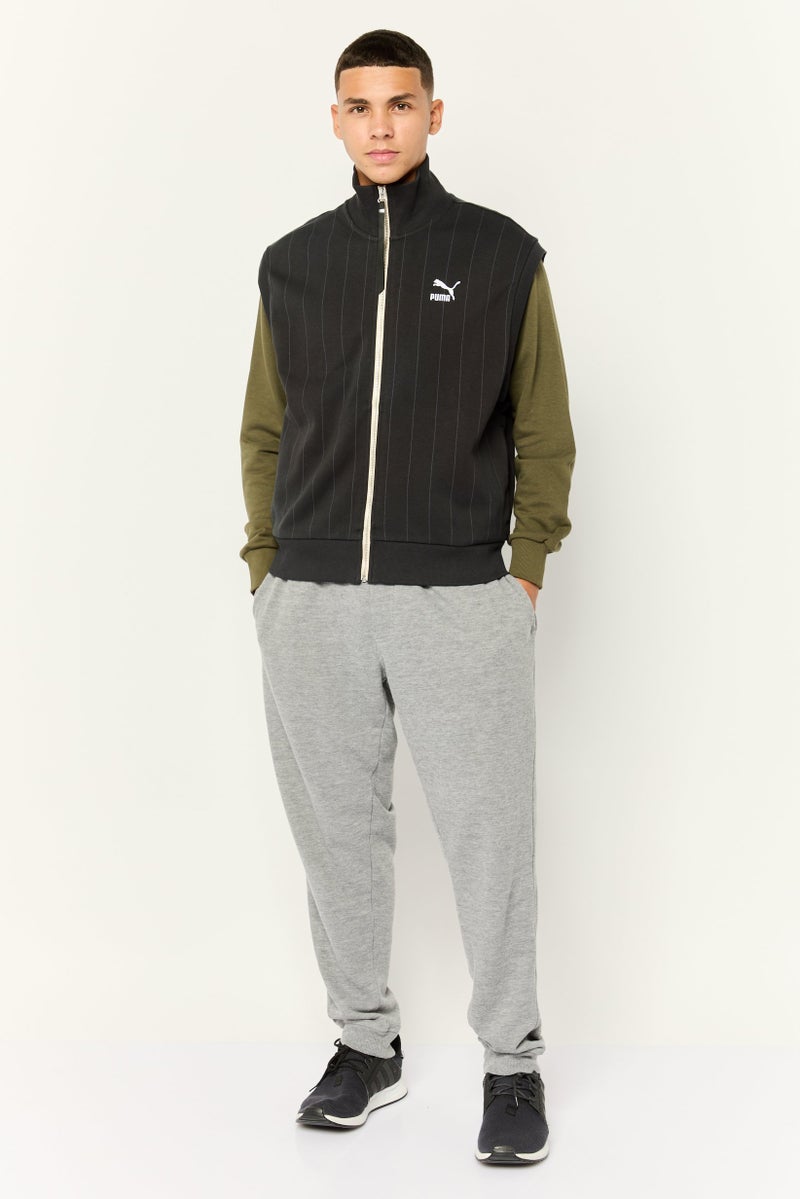 PUMA سترة رياضية للرجال بلا أكمام، خارجية، سوداء - Image 2