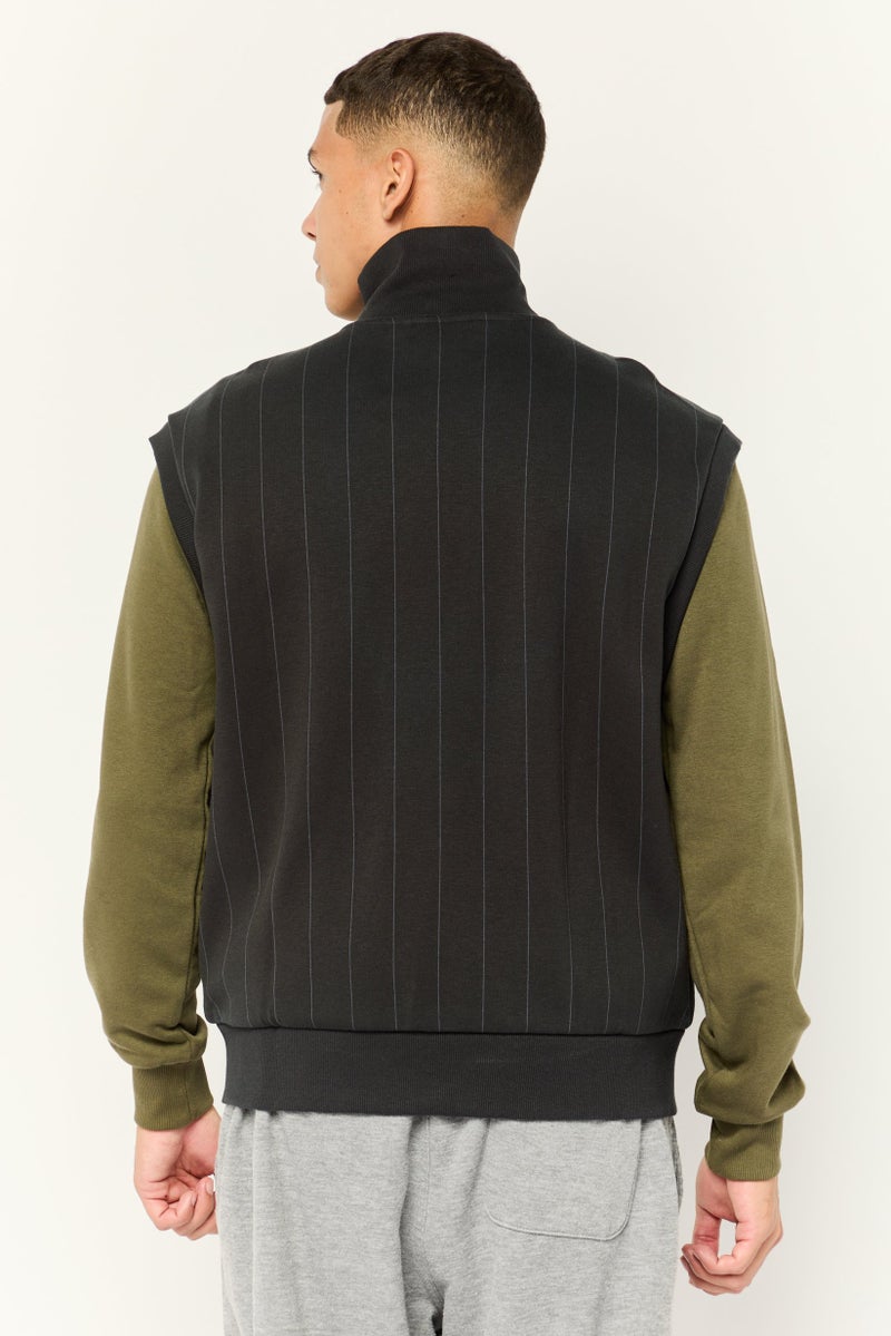 PUMA سترة رياضية للرجال بلا أكمام، خارجية، سوداء - Image 4