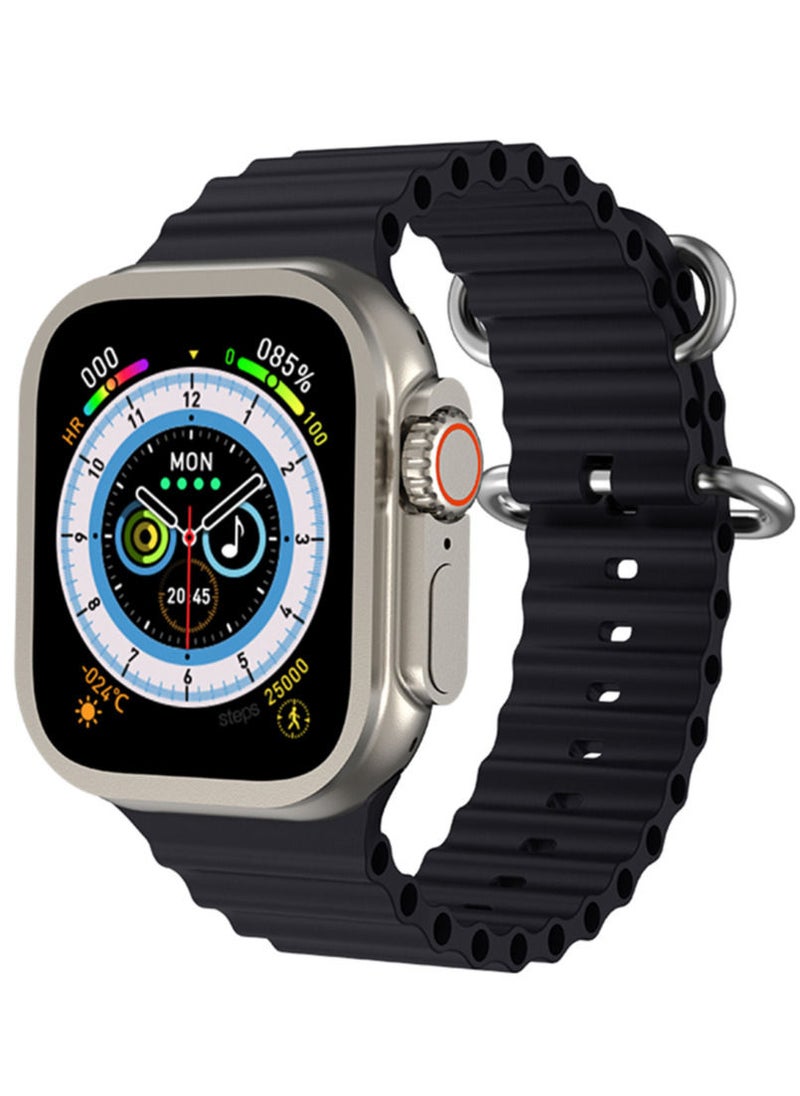 AROAQ - 200 mAh Long Battery HW68 Ultra Smartwatch Wireless Charging Large Display Waterproof Bluetooth Full Touchscreen Smart Watch - Image 1