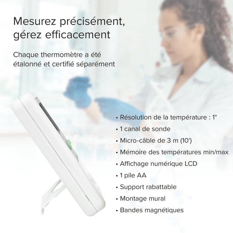 TraceableÂ® Digital Thermometers with Calibration (Bottle Probe) - Image 4