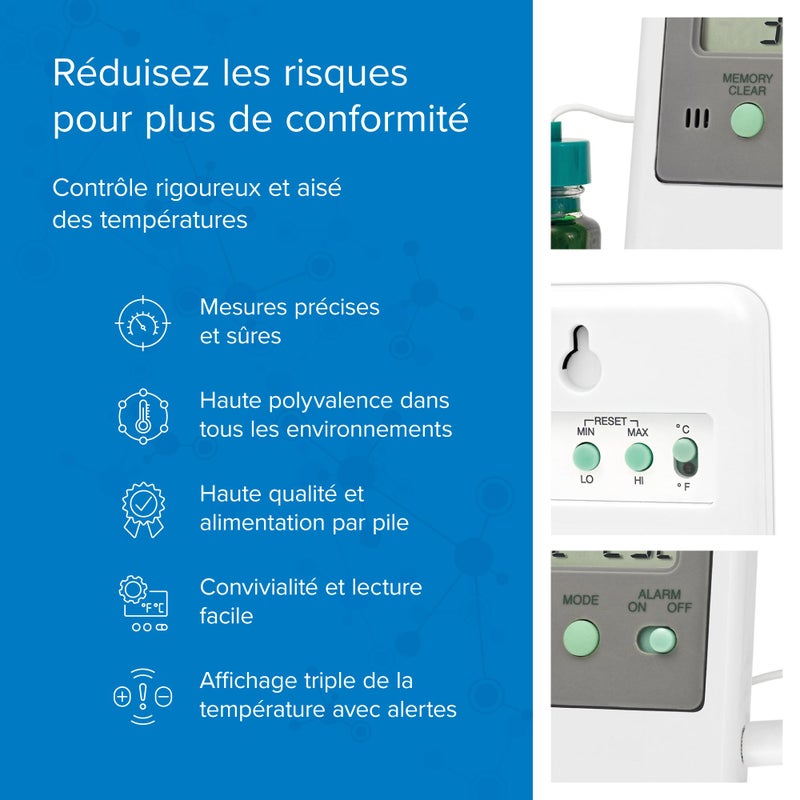 TraceableÂ® Digital Thermometers with Calibration (Bottle Probe) - Image 3