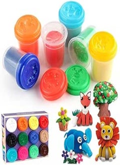 GOODONE2 GOODONE2 Diy Modeling Clay Kit Base Version Art Clay Toys Set 12 Color Plasticine Modelling Clay for kids (12 Pack Clay) 