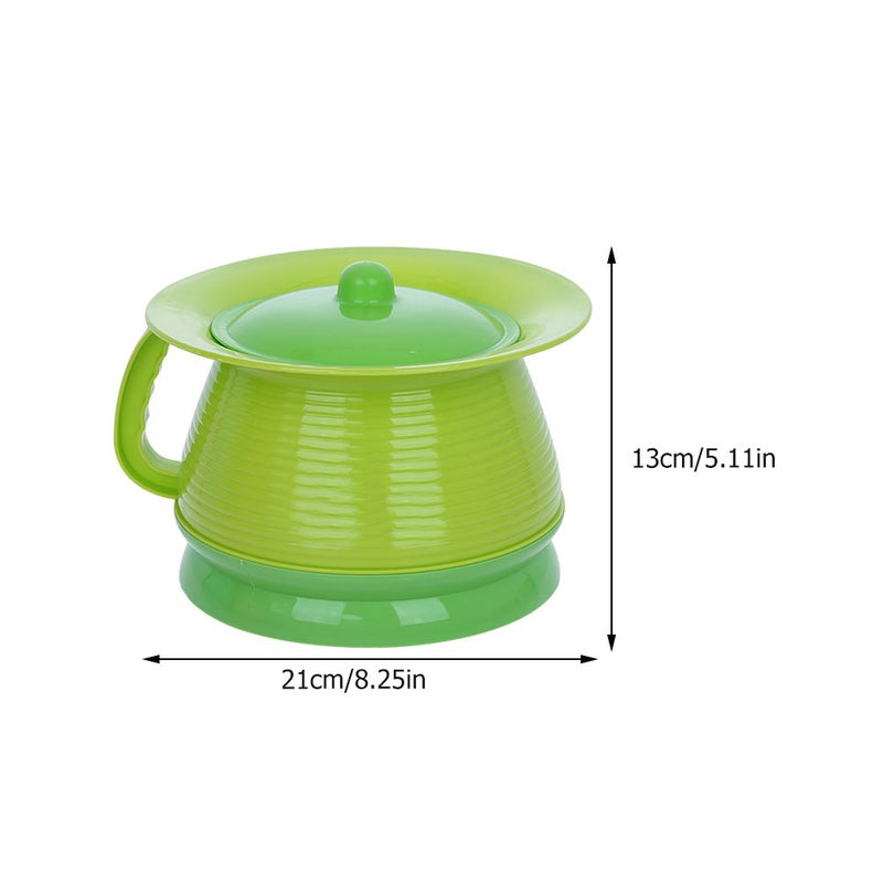 2 pcs Children Spittoon Thickened Adult Chamber Pot Covered Night Urinal - Image 4