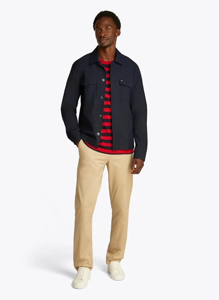 TOMMY HILFIGER Cotton Nylon Shirt Jacket