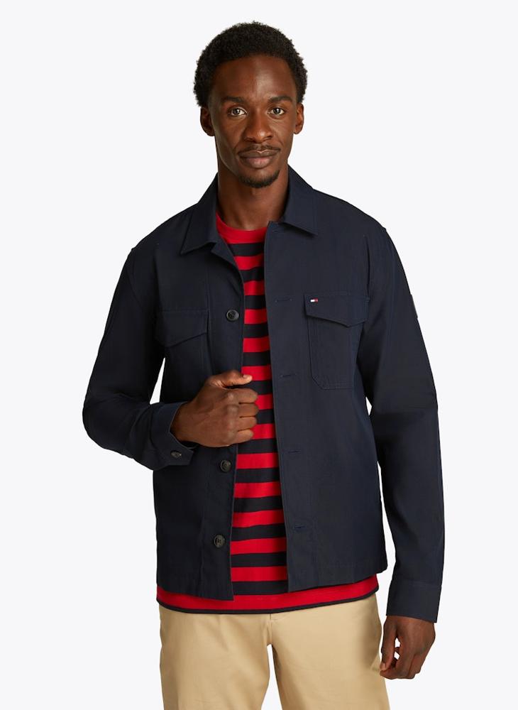 TOMMY HILFIGER Cotton Nylon Shirt Jacket  - Image 1