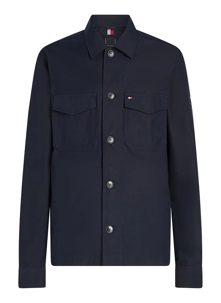 TOMMY HILFIGER Cotton Nylon Shirt Jacket