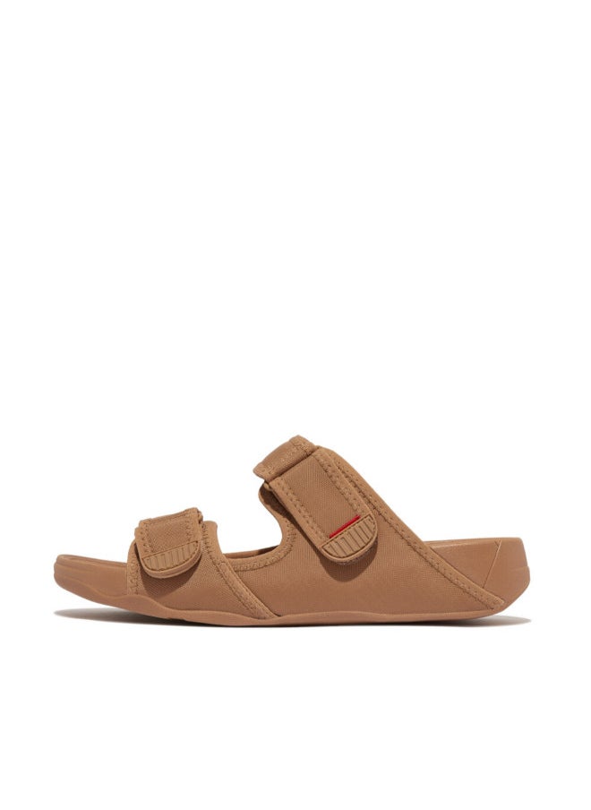 FitFlop 049-807 Fitflop Mens Sandals Gogh Moc Mens Adjustible Slide GT3-B89 Tan  - Image 1