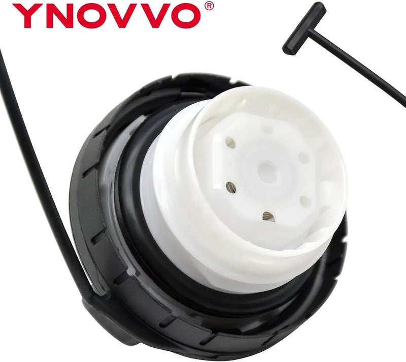 Ynovvo غطاء خزان الوقود البديل GT358 يناسب شيفروليه سيلفرادو 1500 سوبربان 2500/ كاديلاك إسكاليد/ جي إم سي سييرا 1500 2011-2013، لبويك إنكليف/ شيفي ترافيرس 2011-2017، لجي إم سي أكاديا يوكون XL جودة عالمية - Image 2
