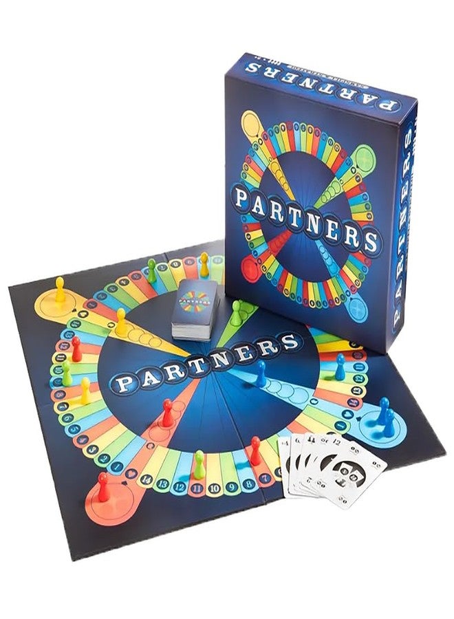 PARTNERS Board Game | 1st USA Edition | A 4 Player Strategy Board Game Played in Teams of 2 | Perfect for Game Night with Family, Friends, Adults, Teens, All Ages - Image 2