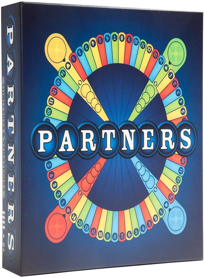 PARTNERS Board Game | 1st USA Edition | A 4 Player Strategy Board Game Played in Teams of 2 | Perfect for Game Night with Family, Friends, Adults, Teens, All Ages - Image 1