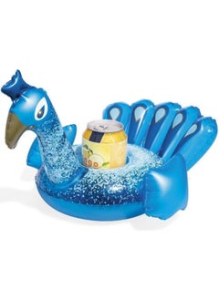 Toyfest 2 Pieces - Pool Sea Pelican and Peacock Model Inflatable Floating Drink Cup Holder BW34127  - Image 4