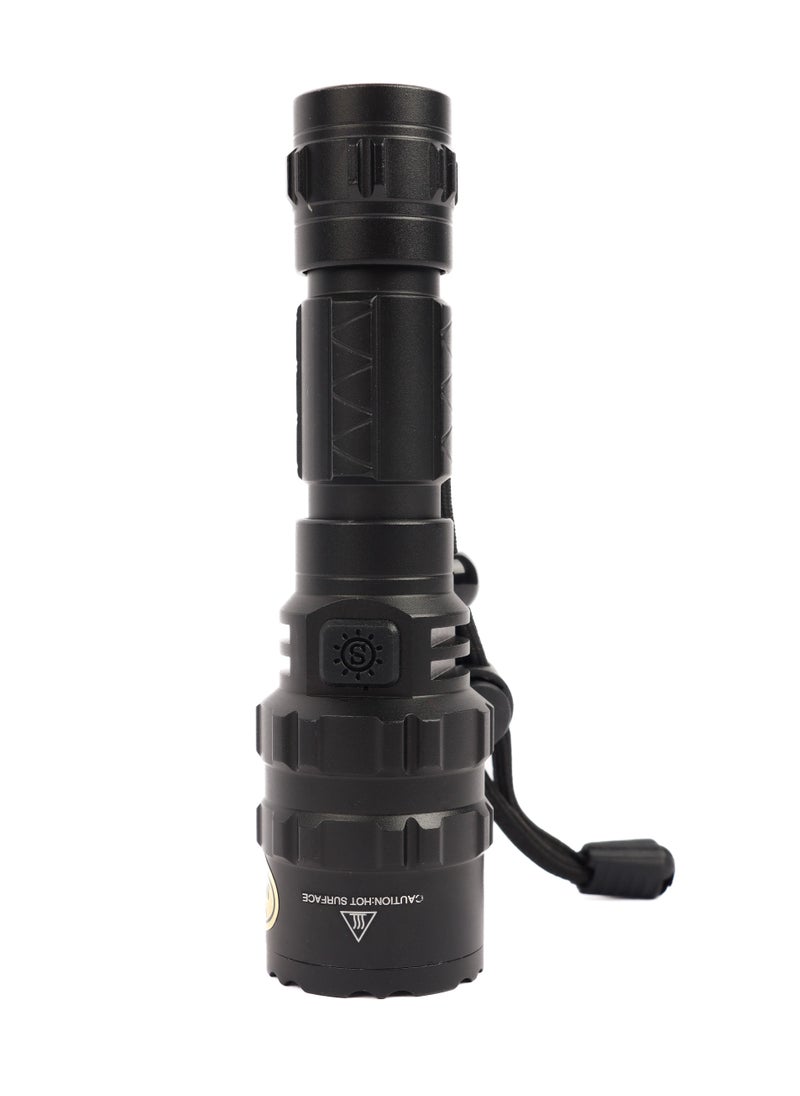 LUSTER - Flashlight Rechargeable LED  with Battery Charger - Image 1