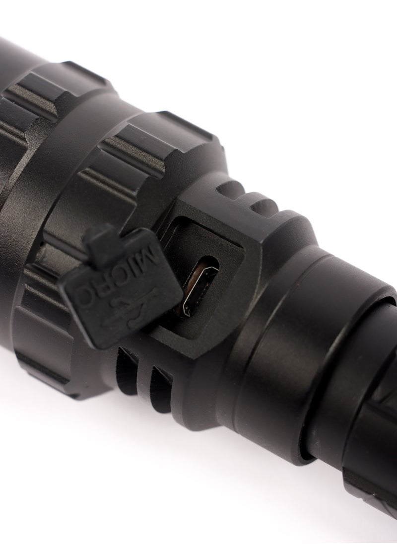 LUSTER - Flashlight Rechargeable LED  with Battery Charger - Image 1