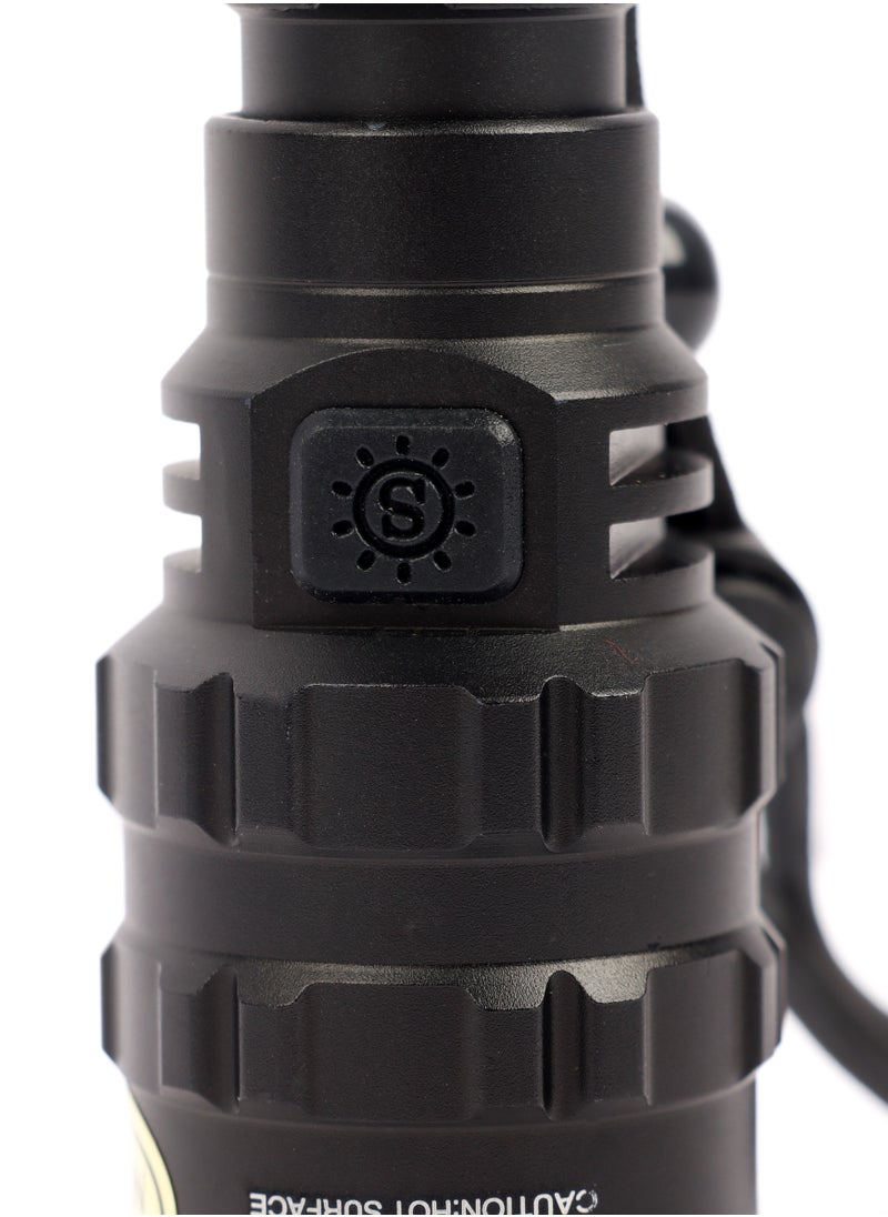 LUSTER - Flashlight Rechargeable LED  with Battery Charger - Image 1