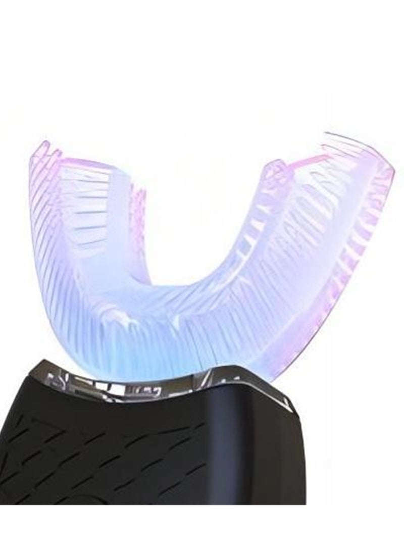 U-shaped tooth beauty instrument portable cold light tooth cleaner ultrasonic tooth cleaner voice electric toothbrush - Image 3
