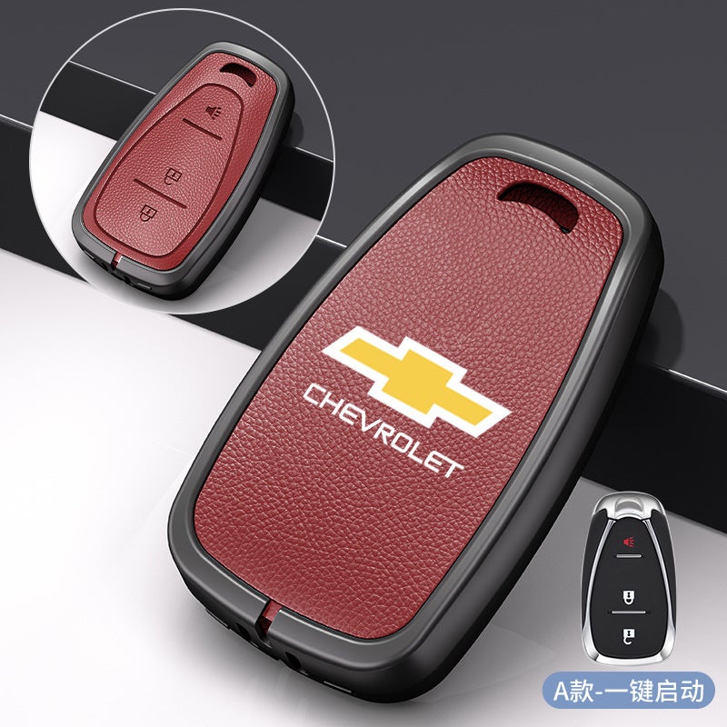 Chevrolet Key Case for Cruze, Malibu, Trax, and More - Premium Zinc Alloy Design - Image 1