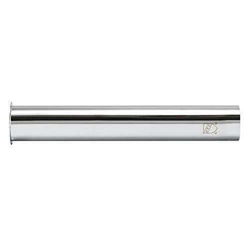 EZ-FLO 1-1/4 x 8 Inch 22-Gauge Steel Flanged Sink Tailpiece, Brass Plumbing Fitting, Chrome Finish, 35134 - Image 4