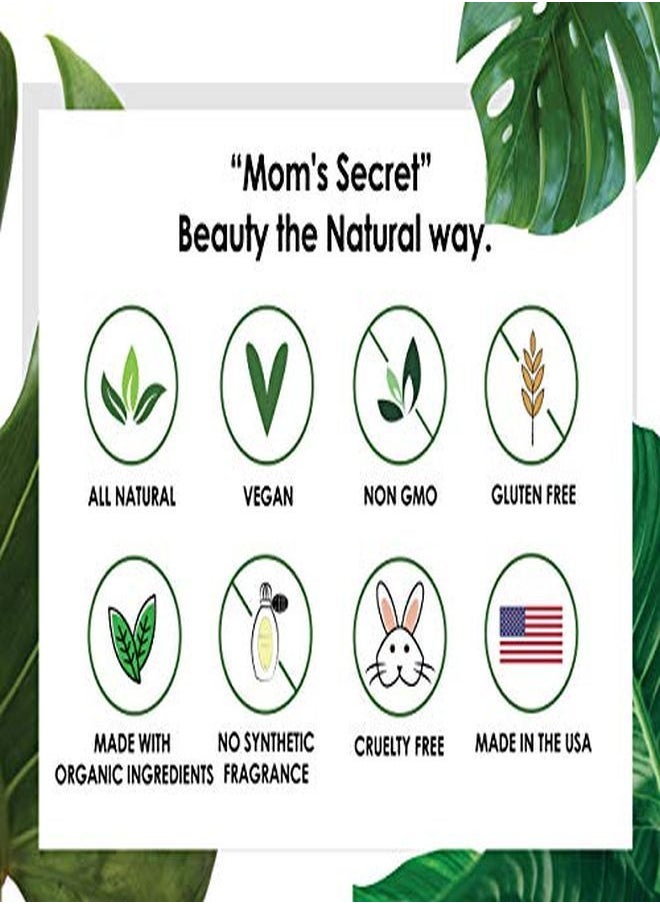 Mom's Secret Natural Lipstick, Organic, Vegan, Gluten Free, Cruelty Free, Slim Package, Made In The Usa, 0.07 Oz. (Red Wine Satin)  - Image 5