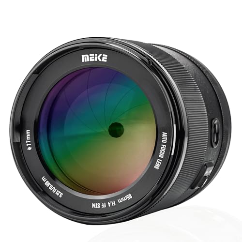 Meike 85mm F1.4 Full Frame AF Telephoto Lens STM Stepping Motor Prime Fixed Portrait Lenses for Panasonic Lumix Sigma Leica L-Mount Mirrorless Camera S1 S1R S1H S5 FP - Image 2