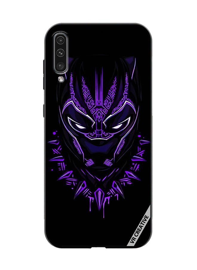 VR CREATIVE - Protective Case Cover For Samsung Galaxy A50/A50s Black Panther Design Multicolour - Image 1