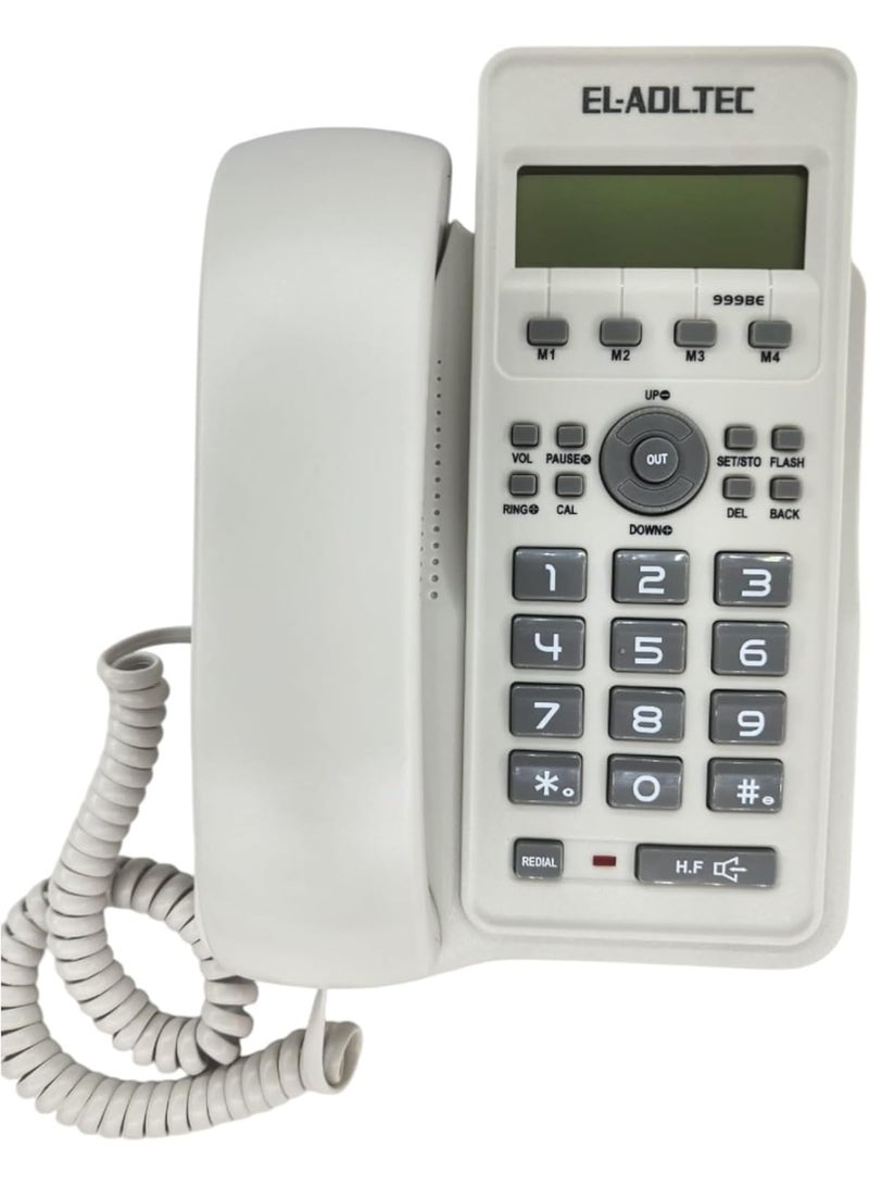 EL-Adl.Tec Adl Tech Corded Landline Phone  999BE - Image 2