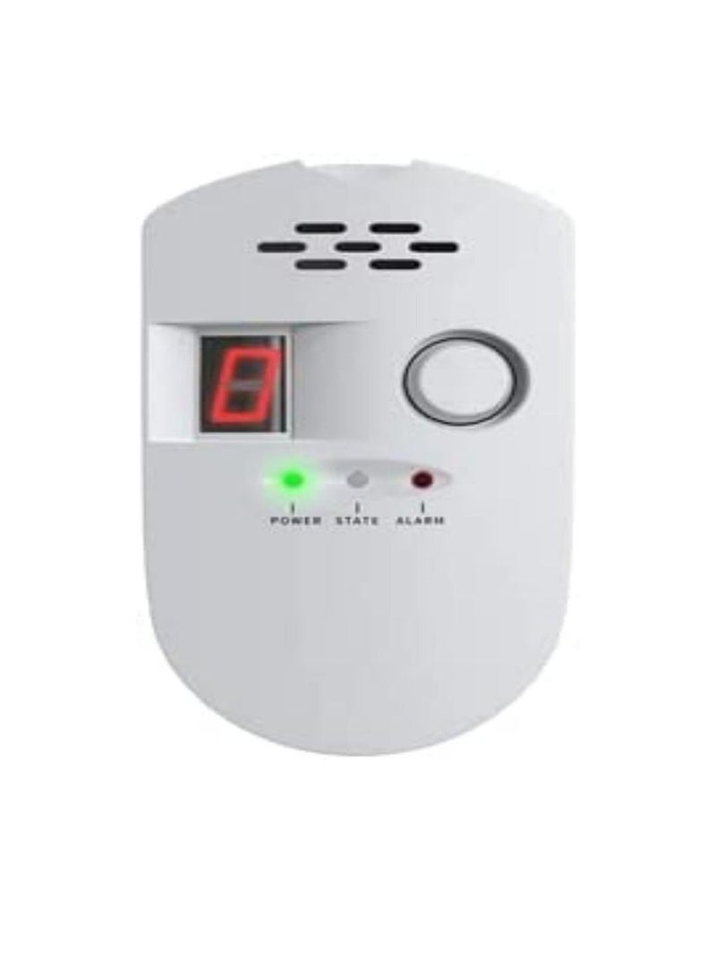 Arabest Natural Gas Detector Plug-in Digital Gas Leak Detector LPG Coal Natural Gas Leak Detector Alarm Monitor for Home - Image 1
